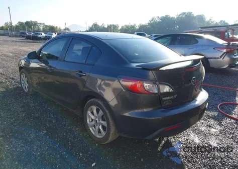 2010 Mazda Mazda3 I Touring z USA, uszkodzony, nr VIN JM1BL1SF4A1229915